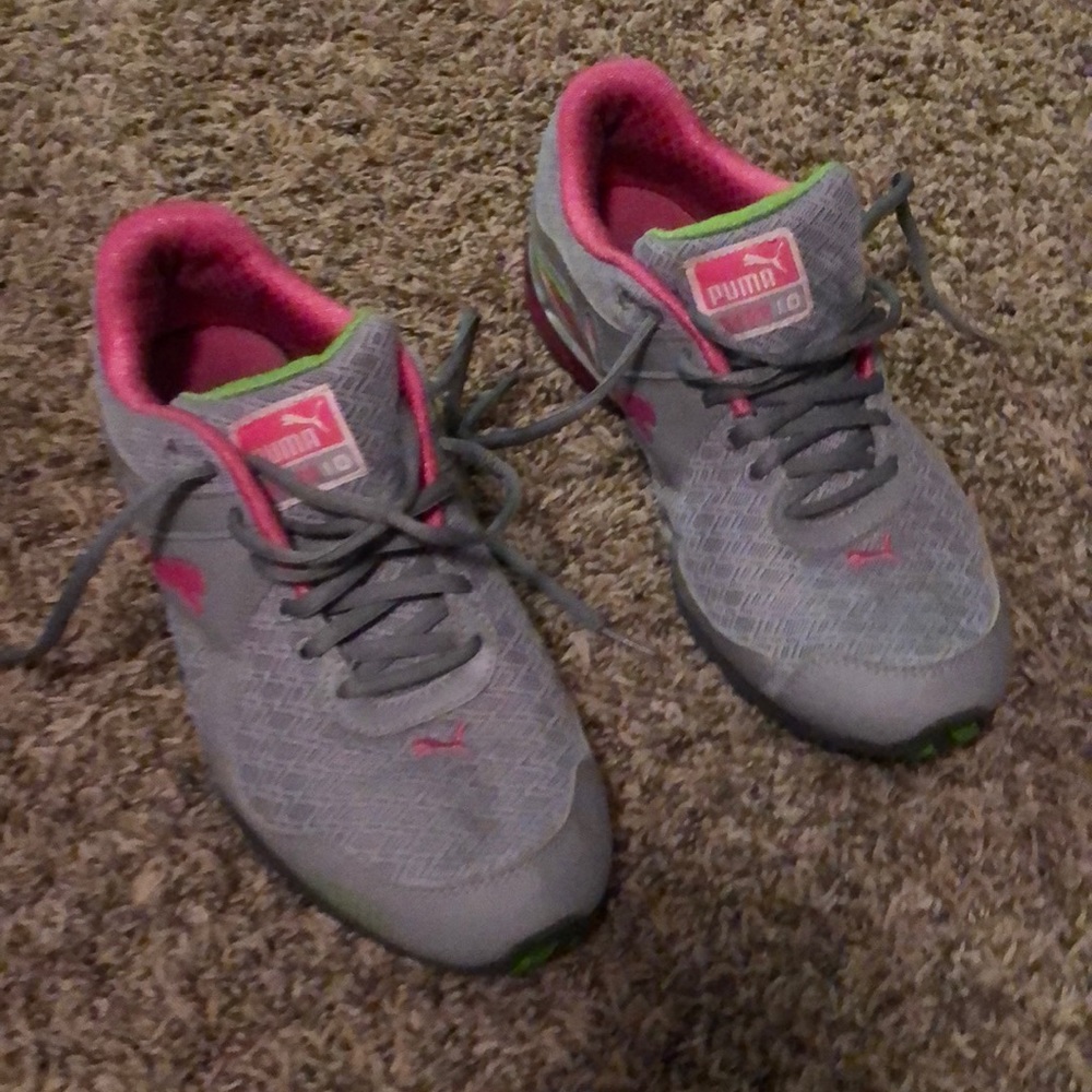 Gray, Pink and Green PUMAS